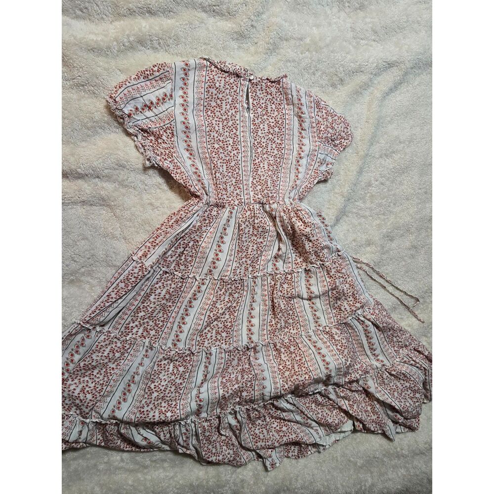 Hello Honey Cassidy McBride Floral Tiered Cottagecore Midi Dress XS / S